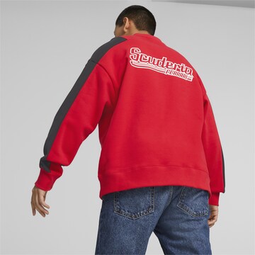 PUMA Athletic Sweatshirt 'X Ferrari Race Statement' in Red