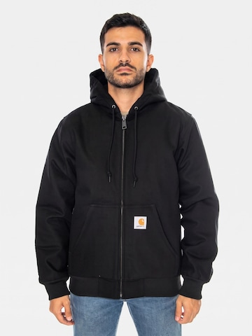 Carhartt WIP Übergangsjacke 'ACTIVE JACKET BLACK'‌‌‌ in Schwarz