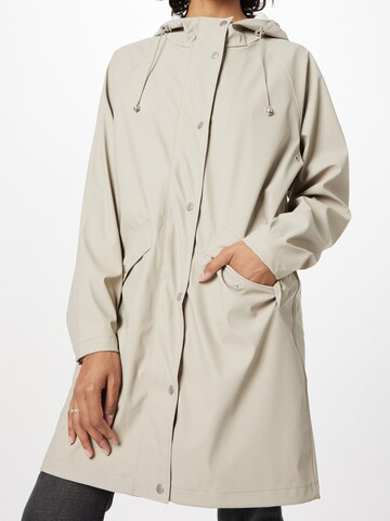 ICHI Raincoat 'TAZI' in Grey