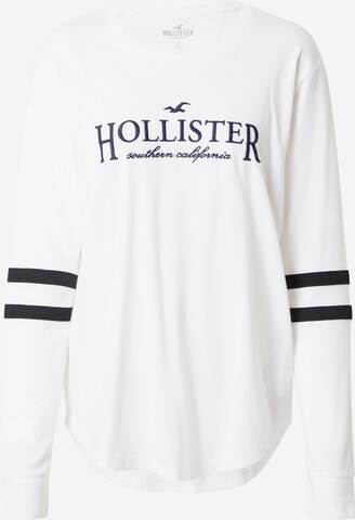 HOLLISTER Shirt in Weiß: predná strana