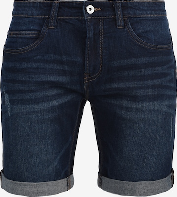 INDICODE JEANS Regular Jeansshorts 'Quentin' in Blau: predná strana