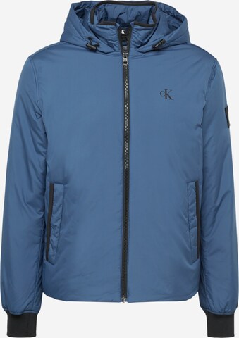 Calvin Klein Jeans Between-season jacket 'HARRINGTON' in Blue: front