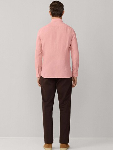 Coupe regular Chemise 'Ess' Hackett London en rose