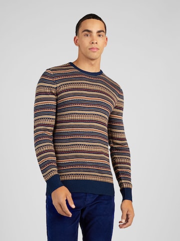 BLEND Sweater in Blue: front