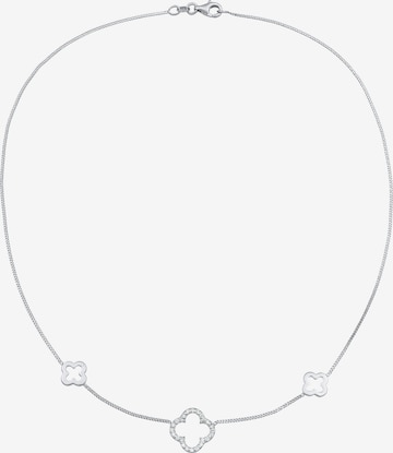 ELLI Necklace 'Kleeblatt' in Silver: front