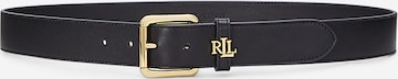 Ceinture Lauren Ralph Lauren en noir : devant