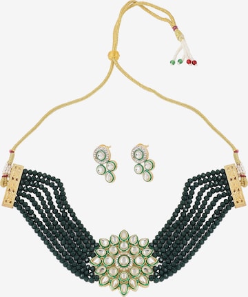 Parure de bijoux 'Asiya' SOHI en vert : devant