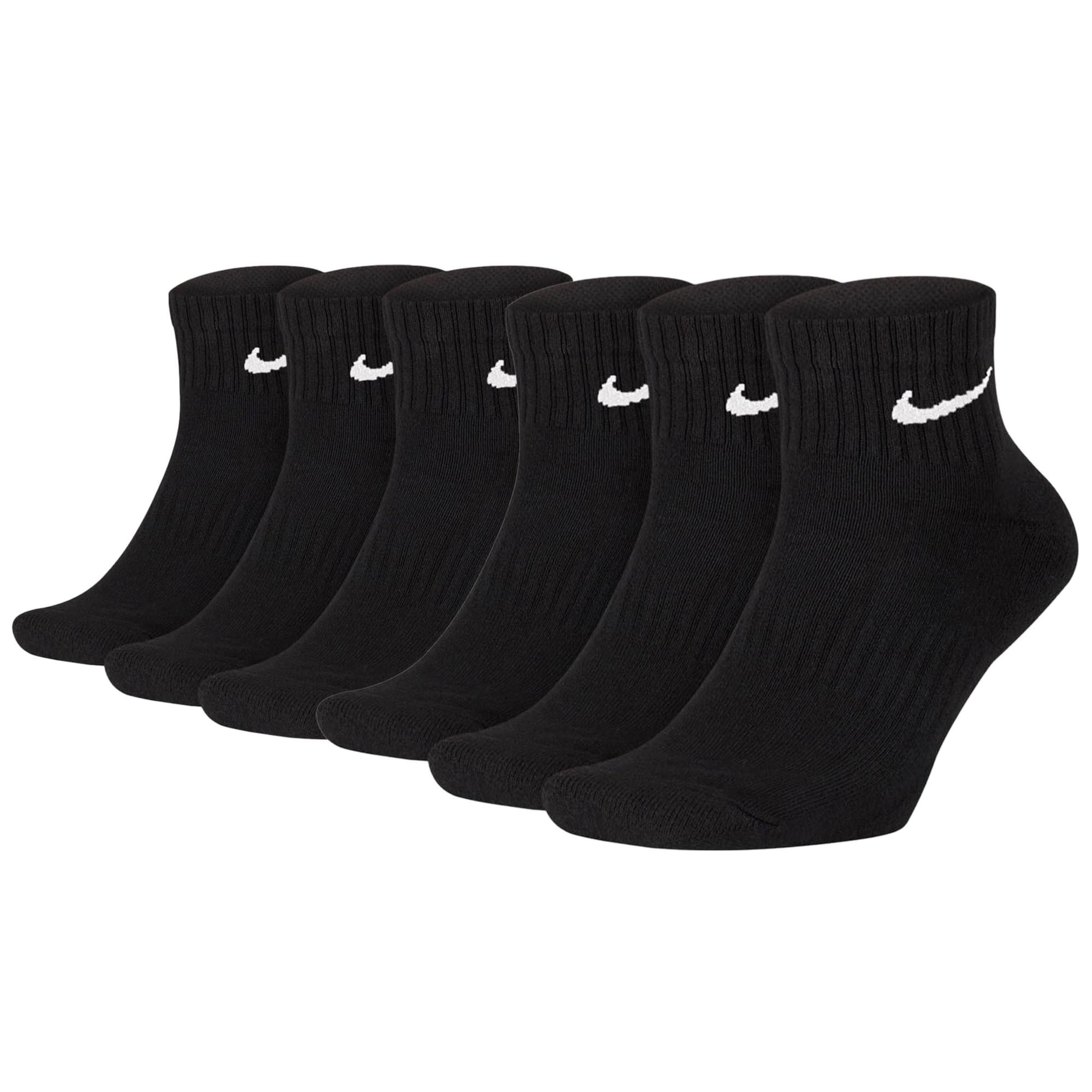 NIKE Sports socks in Black: front