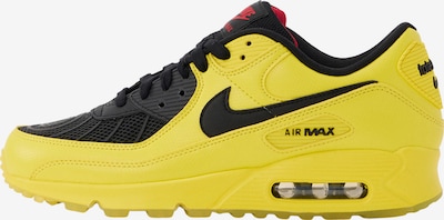 Nike Sportswear Matalavartiset tennarit 'AIR MAX 90' koossa 40 värissä keltainen / musta, Tuotenäkymä