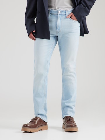 Calvin Klein Jeans Slimfit Farkut värissä sininen: etupuoli