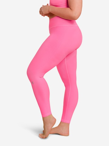 OCEANSAPART - Skinny Leggings 'Beverly' em rosa