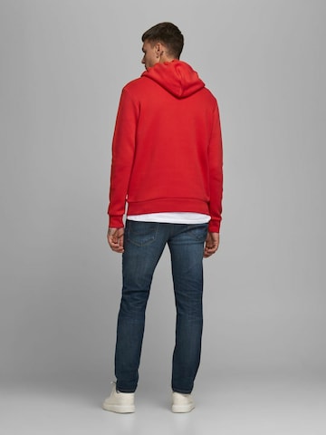 JACK & JONES Sweatshirt in Rood