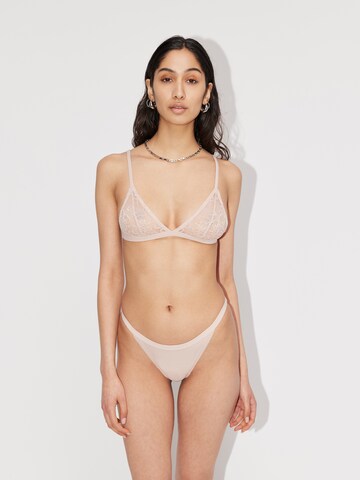 Triangolo Reggiseno 'Jennifer' di LeGer by Lena Gercke in beige: frontale