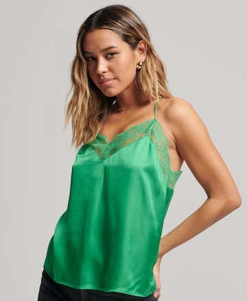 Superdry Blouse in Green: front
