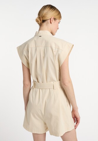 Tuta jumpsuit di DreiMaster Klassik in beige