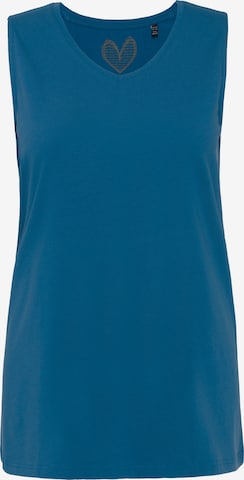 Ulla Popken Shirt in Blau: Vorderseite