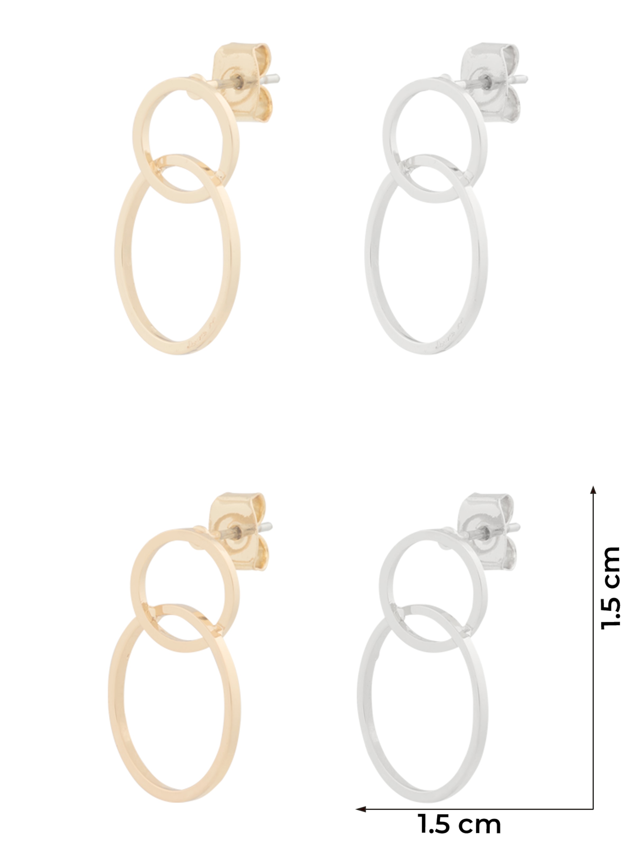 ABOUT YOU Kõrvarõngas, värv Kuld