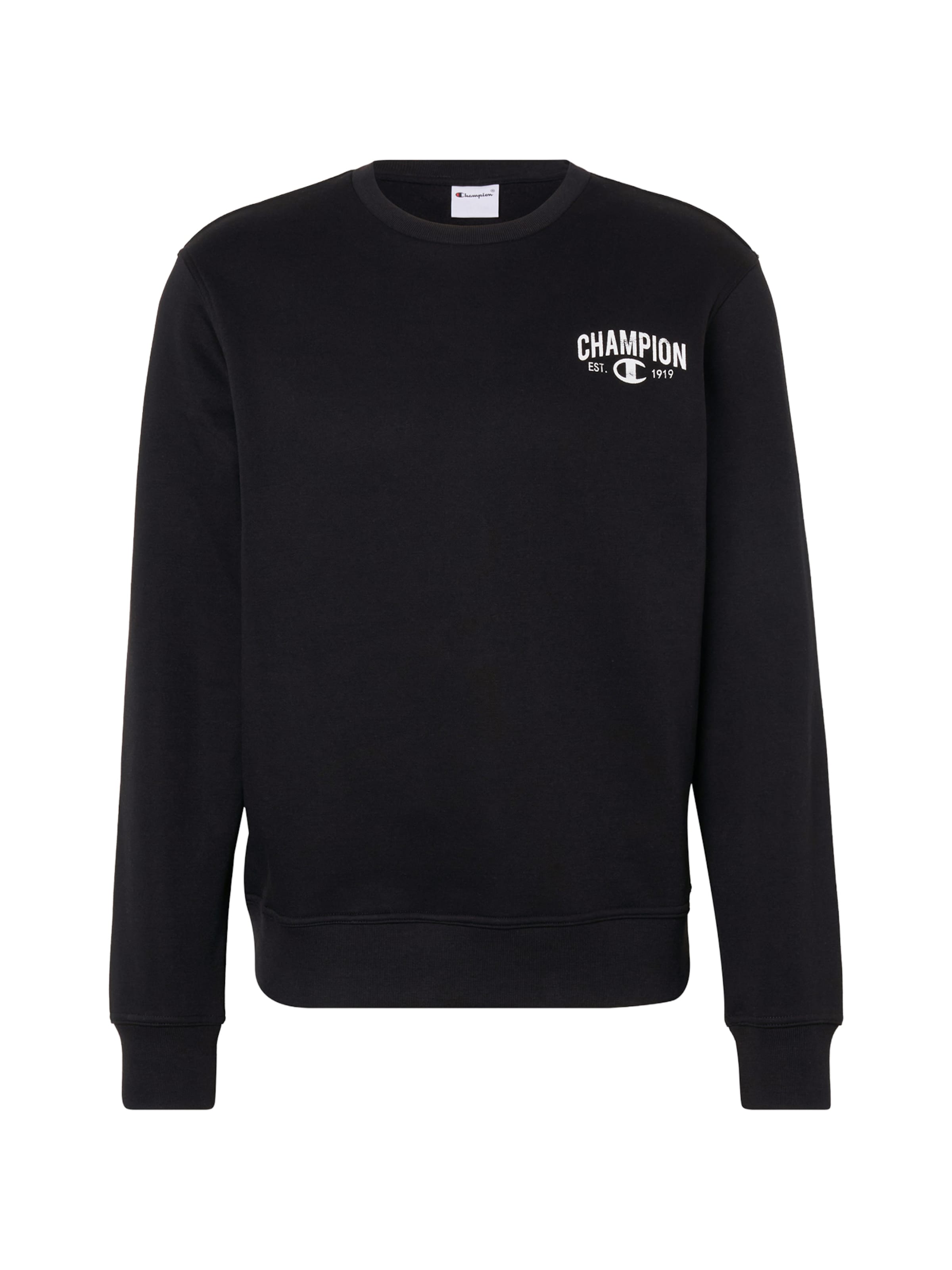 Champion - Sudadera en negro: frente