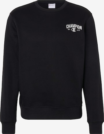 Champion - Sudadera en negro: frente