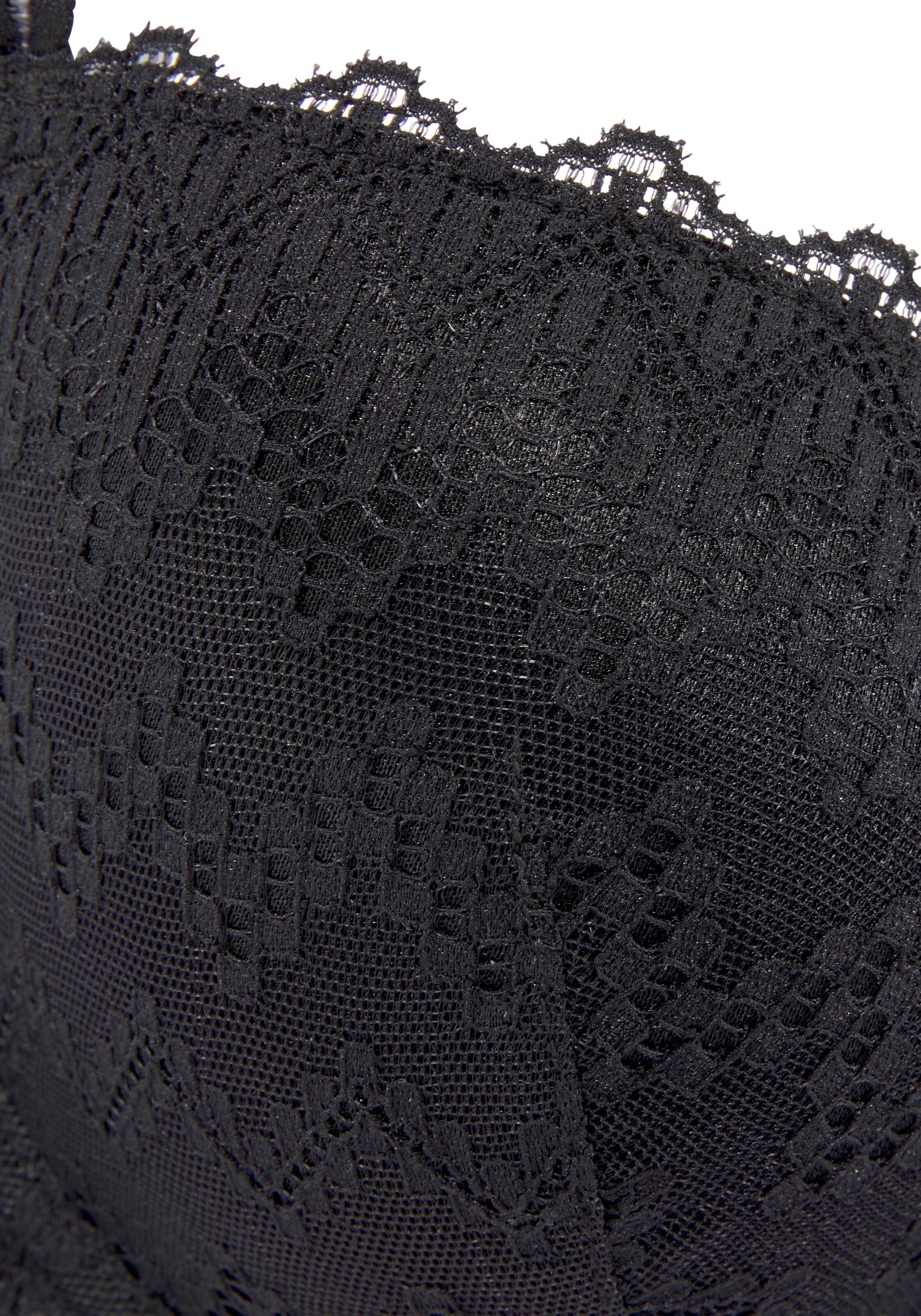 VIVANCE Balconette Bra in Black