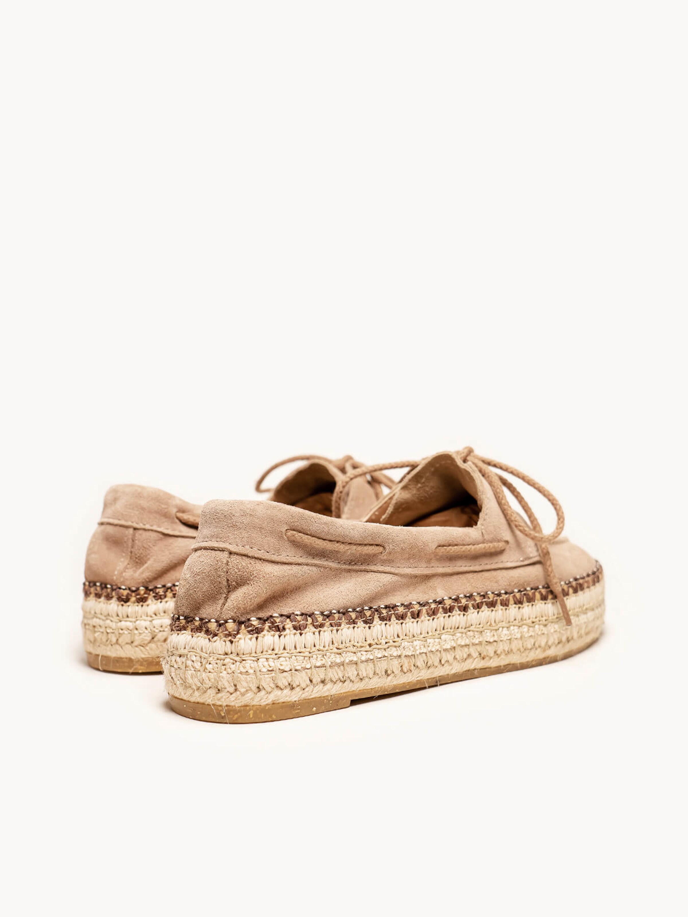 Espadrillas 'Alpargata Plana' di Alhamas in beige