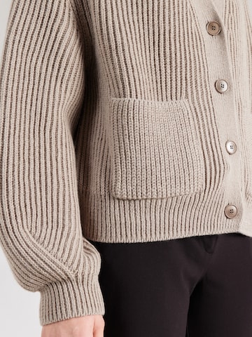 DRYKORN Knit cardigan 'COOPIE_2' in Brown