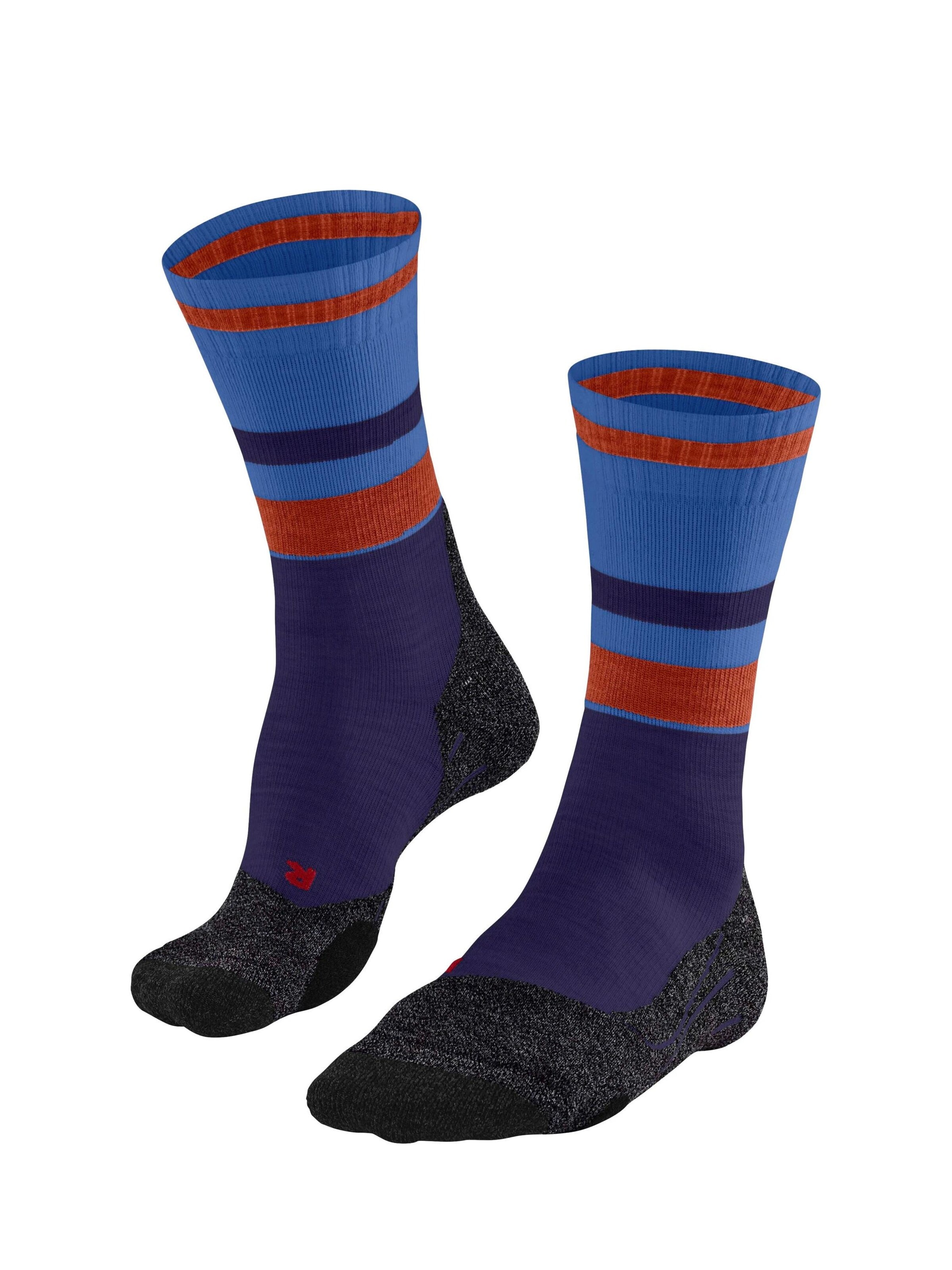 FALKE Sportsocken 'TK2 Explore Compression'‌‌ in Blau: Vorderseite