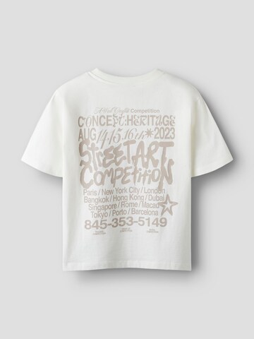 T-Shirt NAME IT en blanc