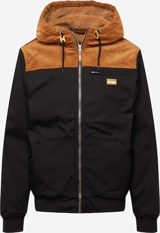 Iriedaily Between-season jacket in Black: front