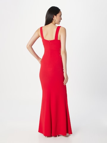 WAL G. - Vestido de noche 'JOSEPHINE' en rojo