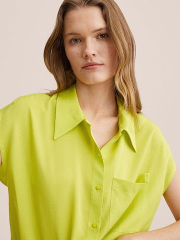 Camicia da donna 'LIM' di MANGO in verde