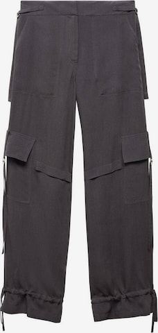 MANGO Loose fit Cargo Pants in Brown: front