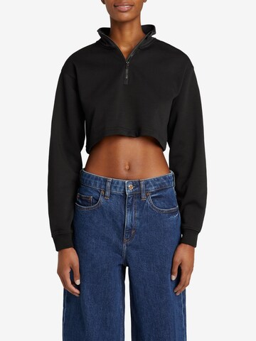 ESPRIT Sweatshirt in Black: front