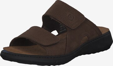 ROHDE Mules in Brown: front