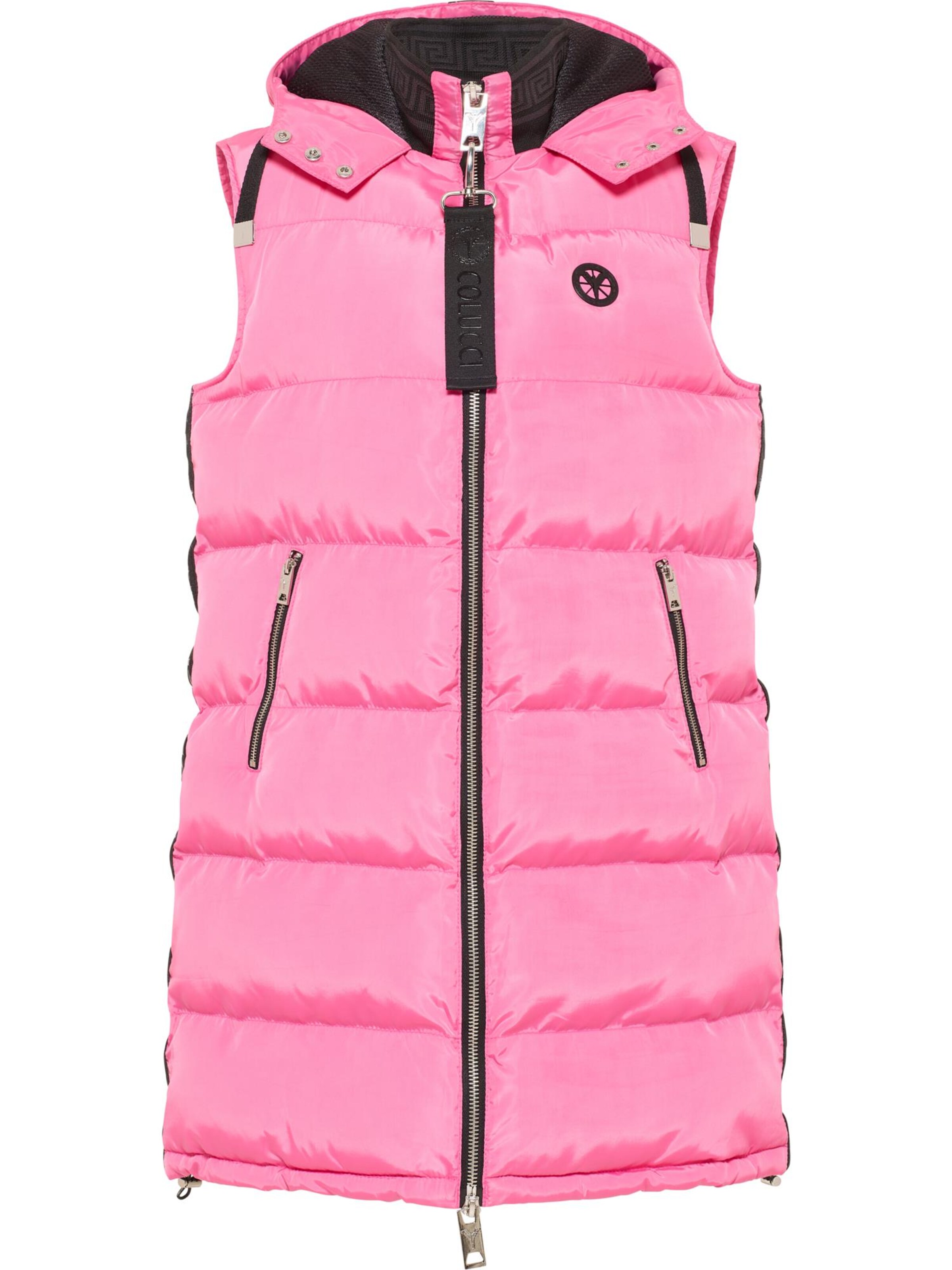 Carlo Colucci Weste 'D'Auria' in Pink: Vorderseite