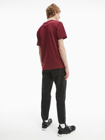 Calvin Klein Regular T-Shirt in Rot