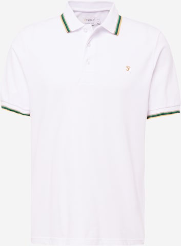 FARAH - Camiseta 'ALVIN' en blanco: frente