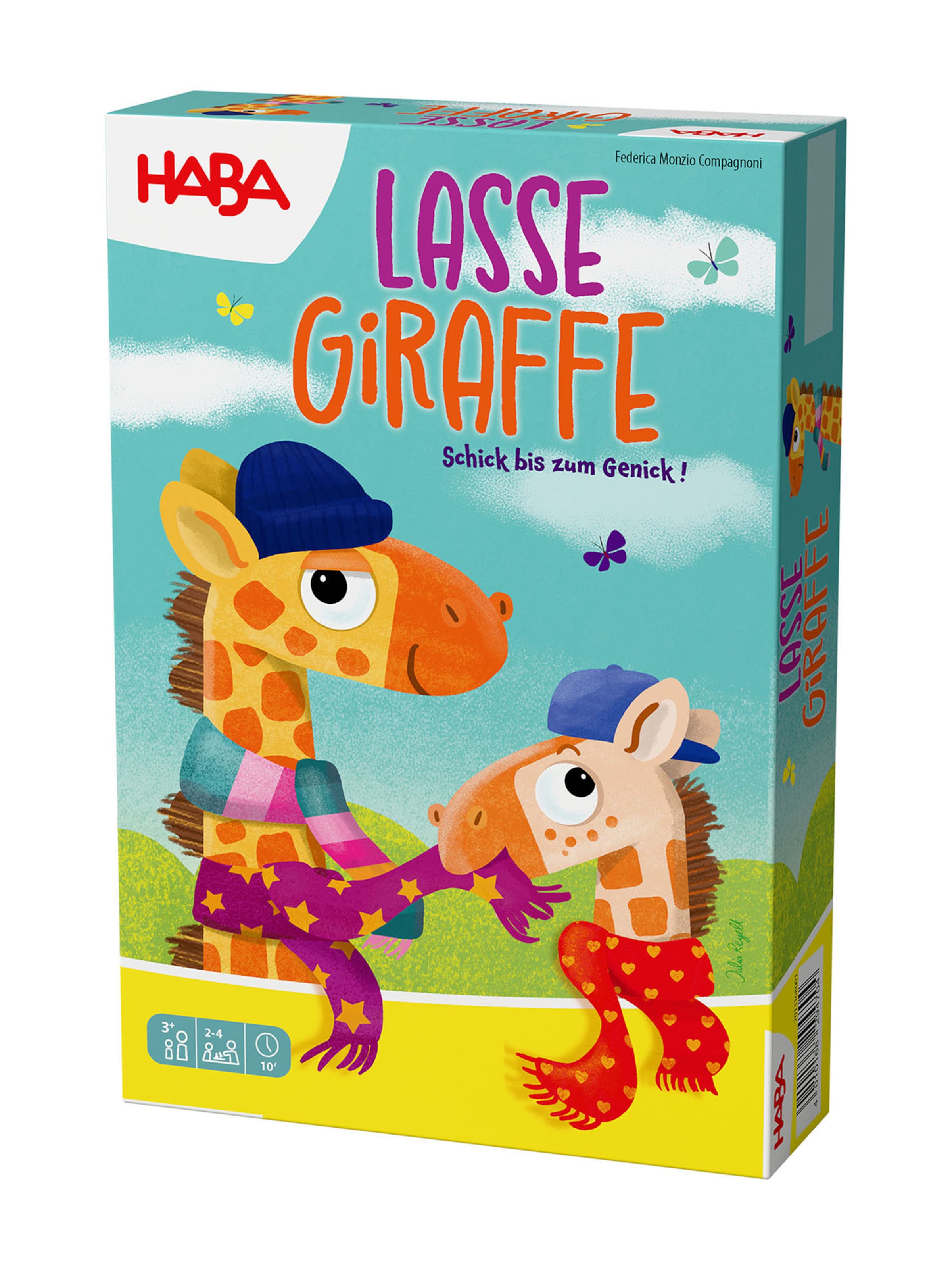 HABA Game ' Lasse Giraffe ' in Mixed colours: front
