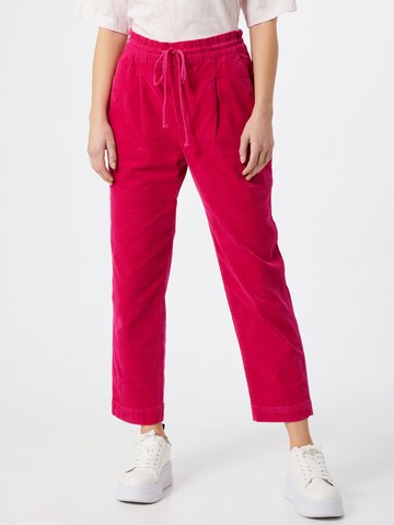 GAP - regular Pantalón plisado en rosa: frente