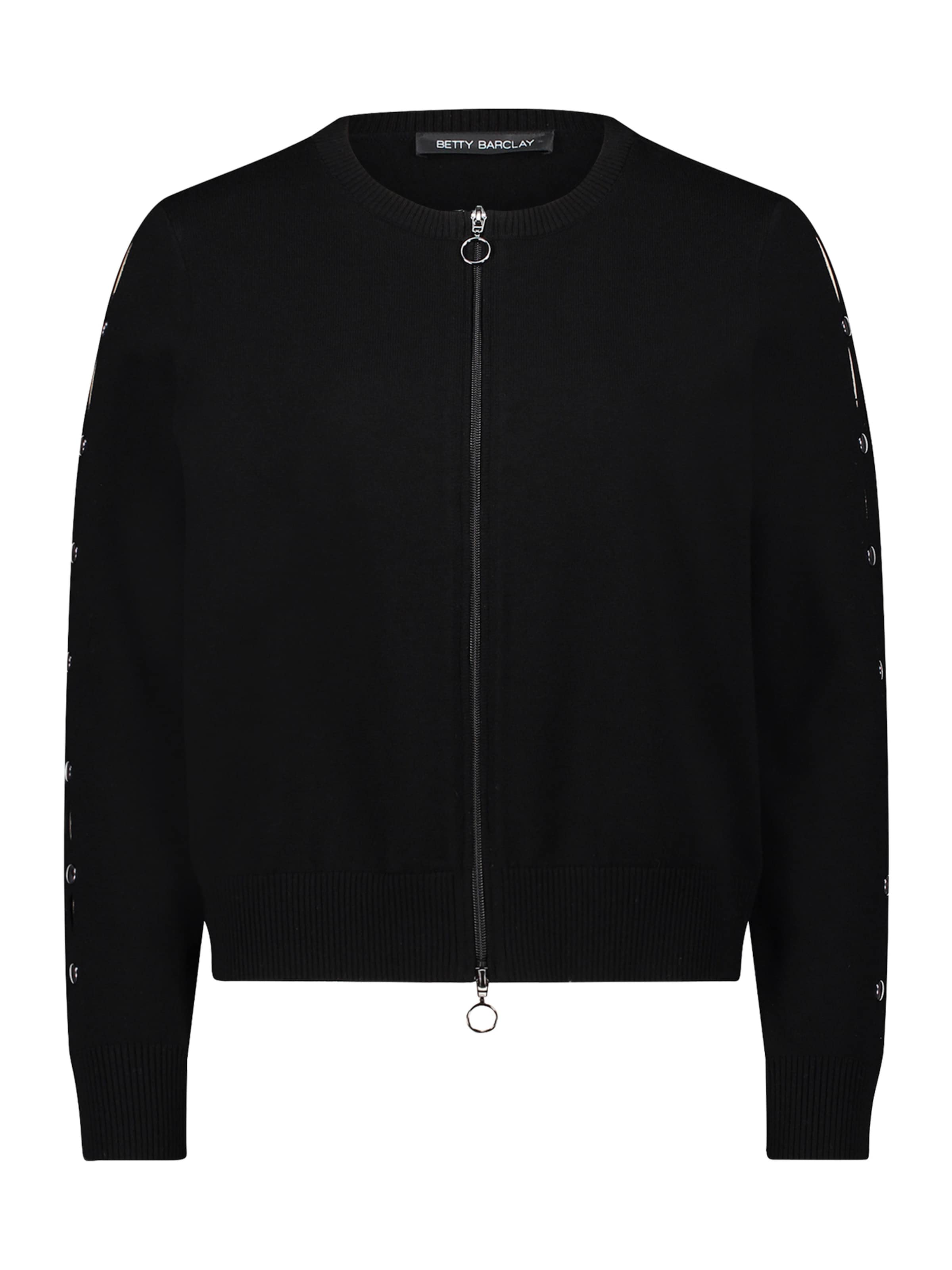 Betty Barclay Strickjacke in Schwarz: Vorderseite