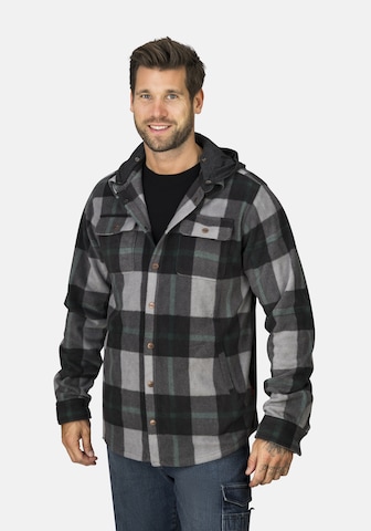 Chemise 'HUNTER' Hero en gris : devant
