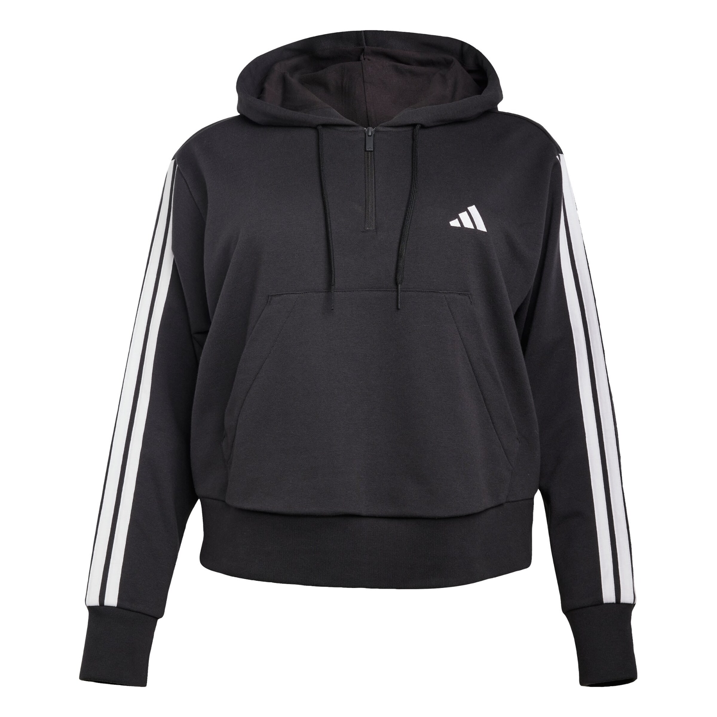 ADIDAS SPORTSWEAR Αθλητική μπλούζα φούτερ 'Essentials' σε μαύρο