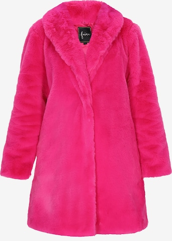 fainaZimski kaput 'Fashion Look' - roza boja: prednji dio