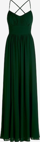 Robe de soirée Vera Mont en vert : devant