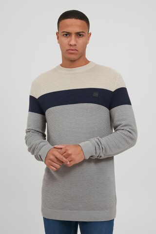 Pullover 'VALENCIA' di !Solid in grigio: frontale