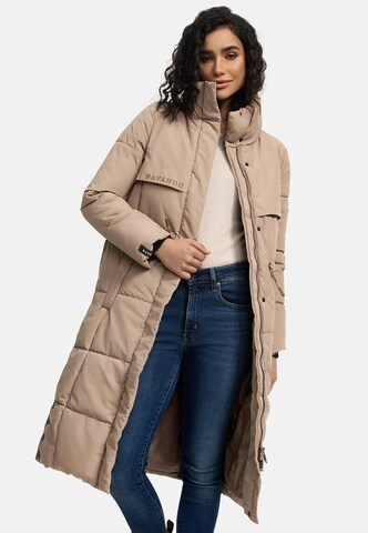 Cappotto invernale 'Der Wahnsinn 14' di NAVAHOO in beige