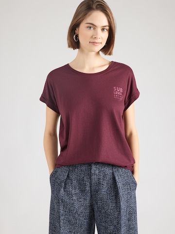 T-shirt 'ASLINA' Sublevel en rouge : devant