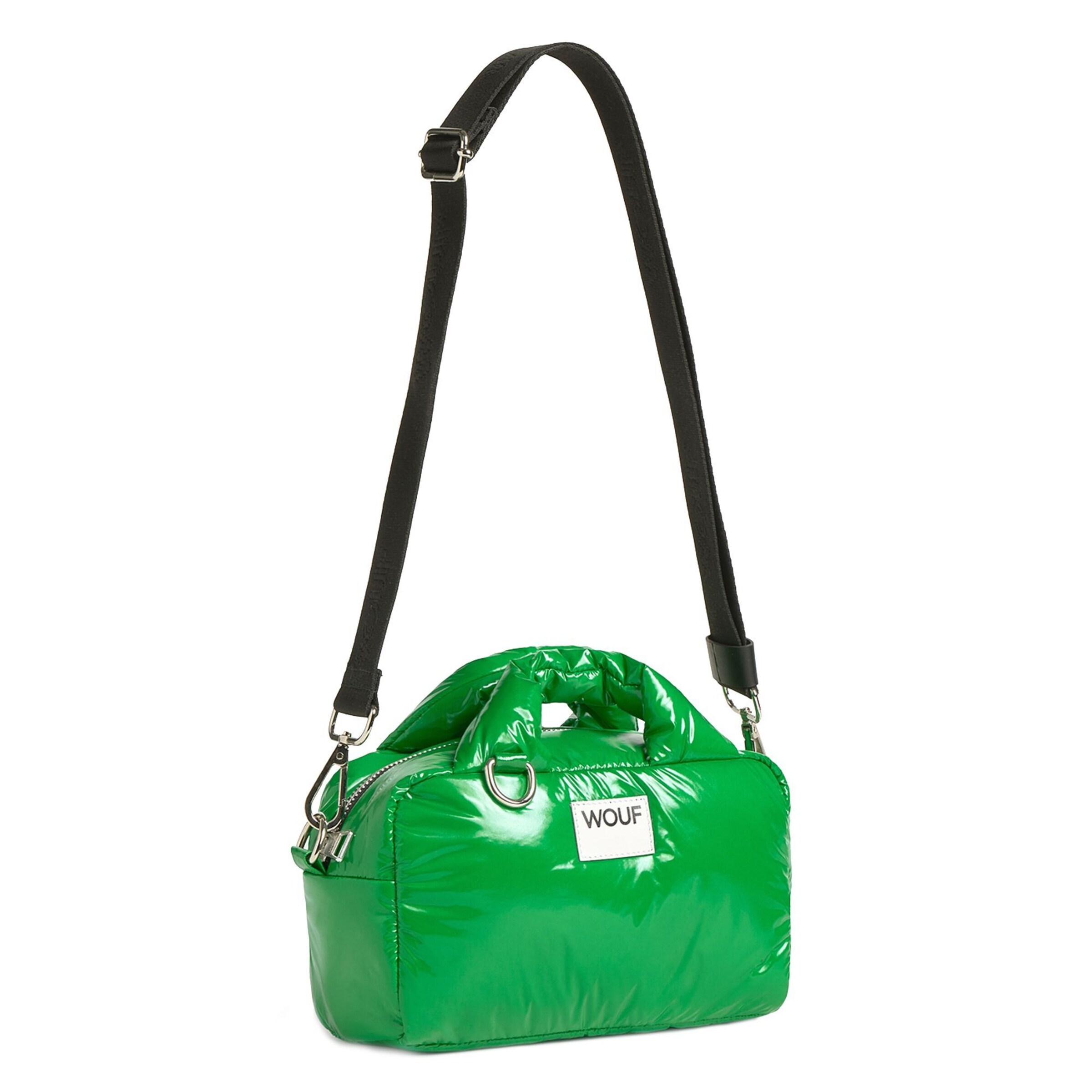 Wouf Handbag 'Glossy' in Green