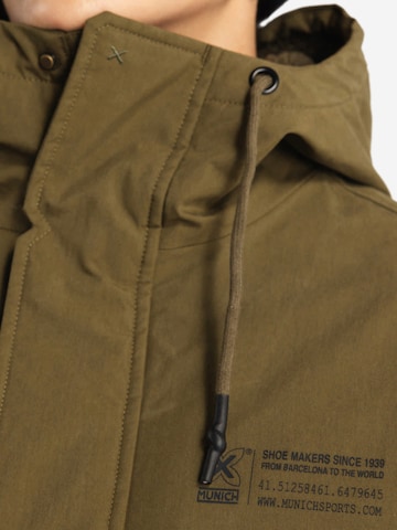 MUNICH Parka zimowa 'William' w kolorze zielony
