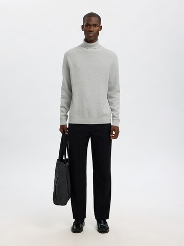 Pull-over 'SLHDANE' SELECTED en gris